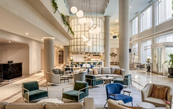 Neue Lobby im München Marriott Hotel