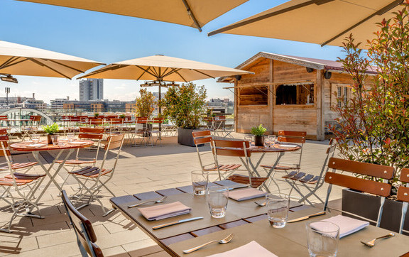 Wo Events Flügel bekommen: Cloud 6, die neue Event-Location auf der Dachterrasse des München Marriott Hotel City West 