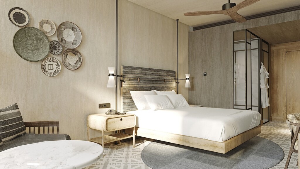 Four Points by Sheraton São Vicente Resort Laginha Beach Render-GuestRoom1