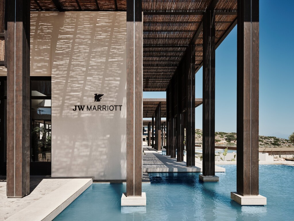 June EMEA Newsletter  - JW Marriott Crete Resort & Spa - Entrance
