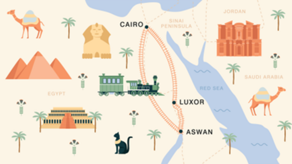 Egypt Train Cairo to Aswan