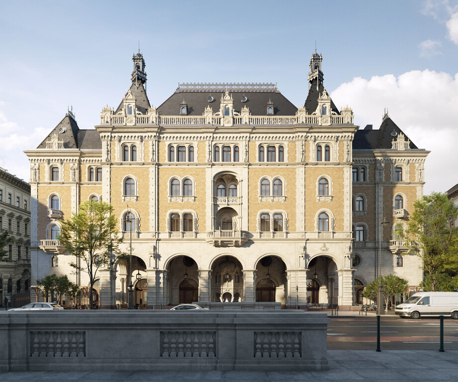 W Budapest - Exterior Rendering