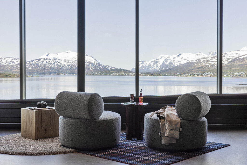 Moxy Tromso Sky Mar - Moxy with fjord and mountain views