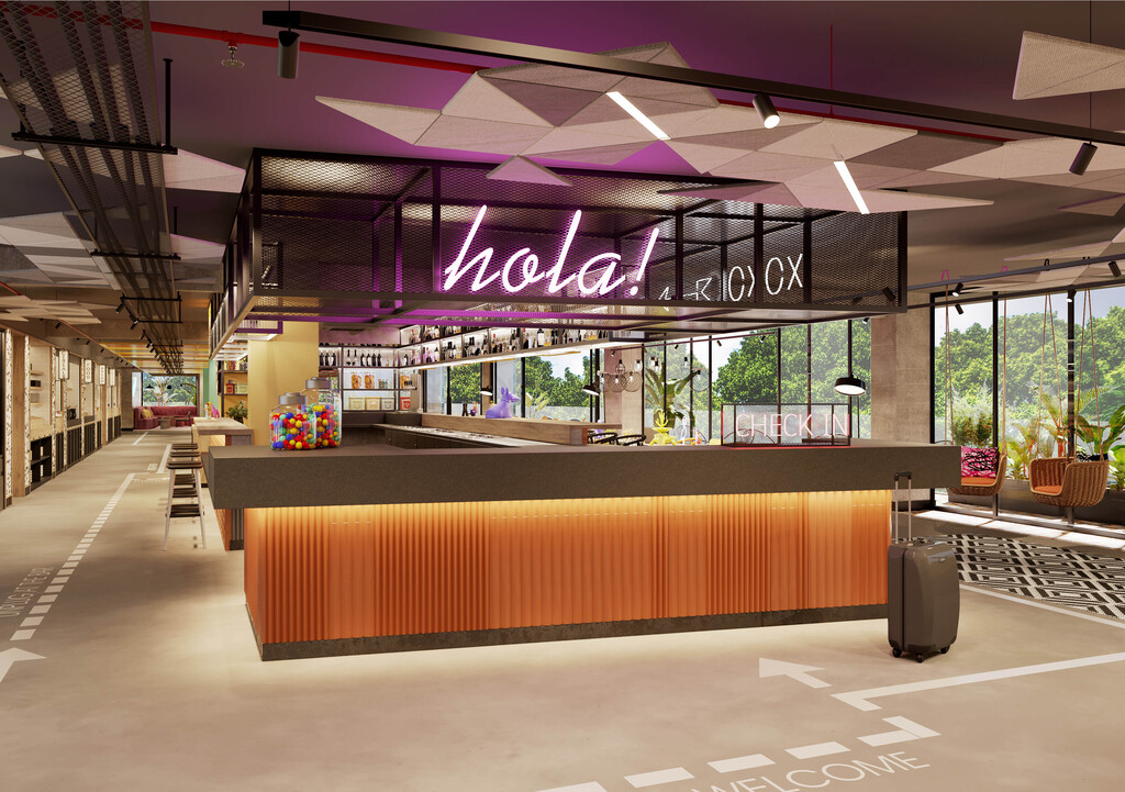 Moxy Barcelona Lobby