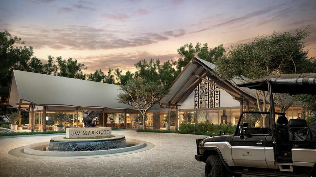 Render of JW Marriott Mount Kenya Rhino Reserve Safari Camp