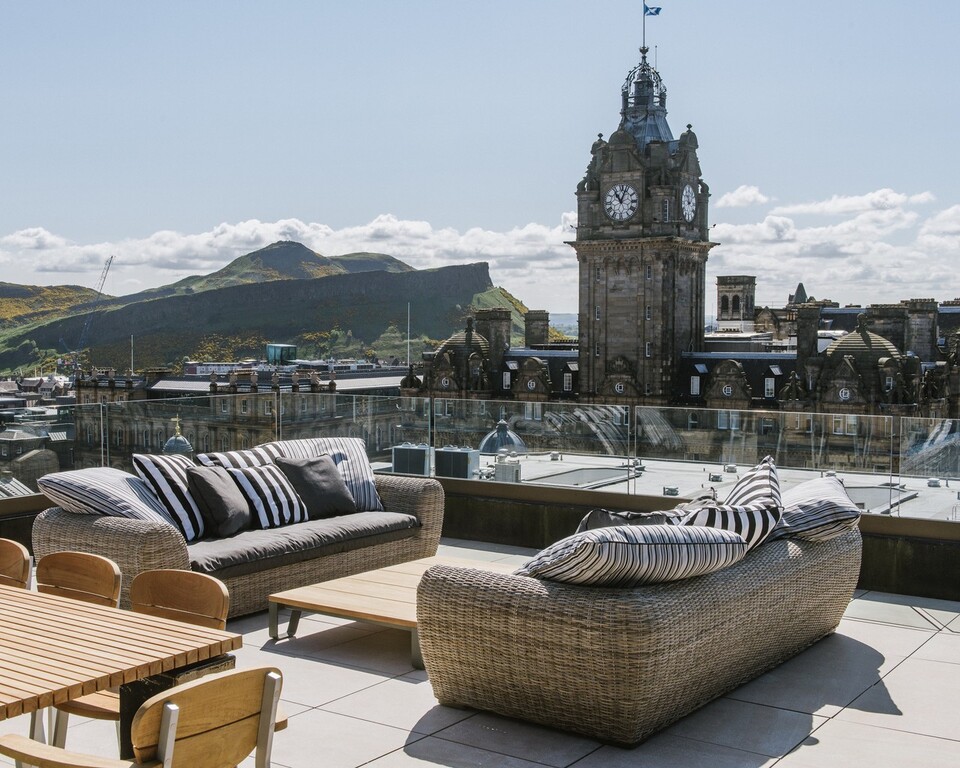 The Edinburgh Grand, a Luxury Collection Hotel, Penthouse terrace