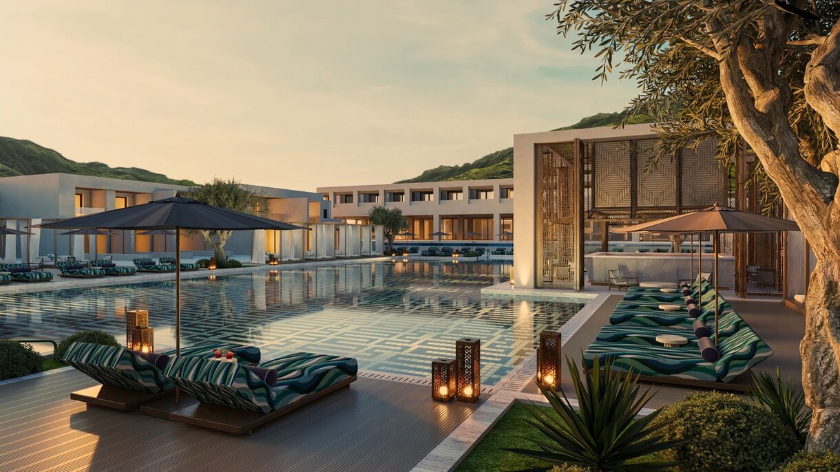 Amoh, a Luxury Collection Resort, Rhodes Pool RENDER