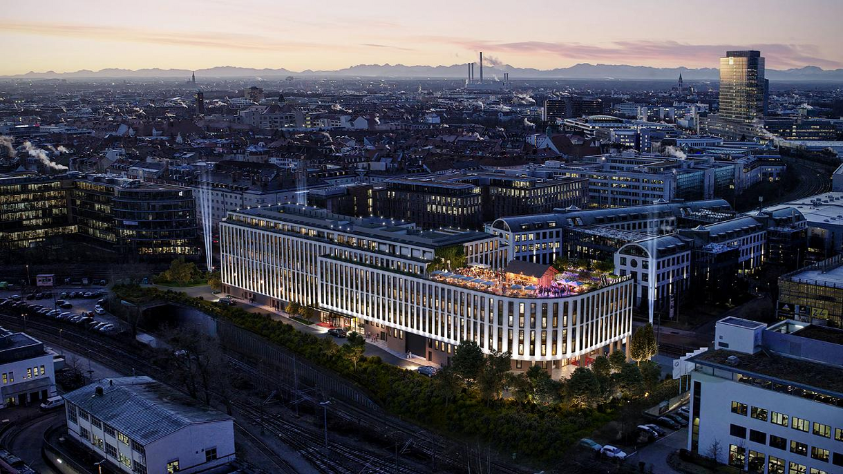München Marriott Hotel City West - Rendering