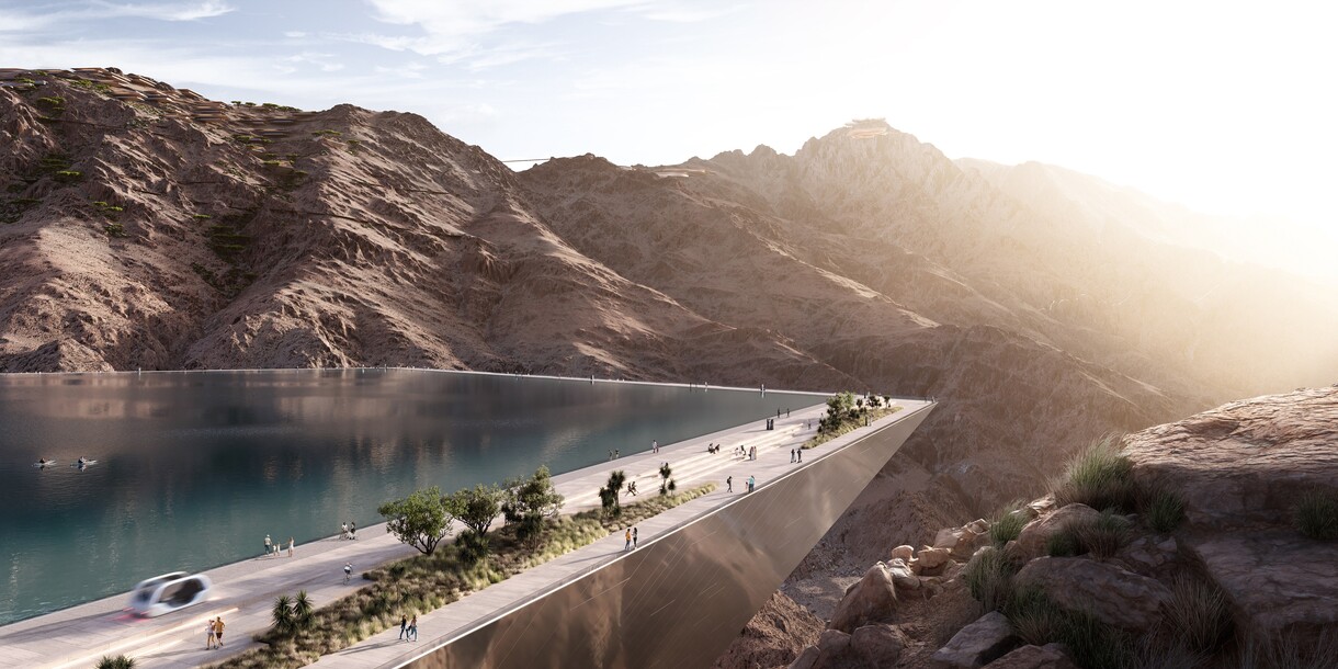 JW Marriott Trojena - Rendering The Bow