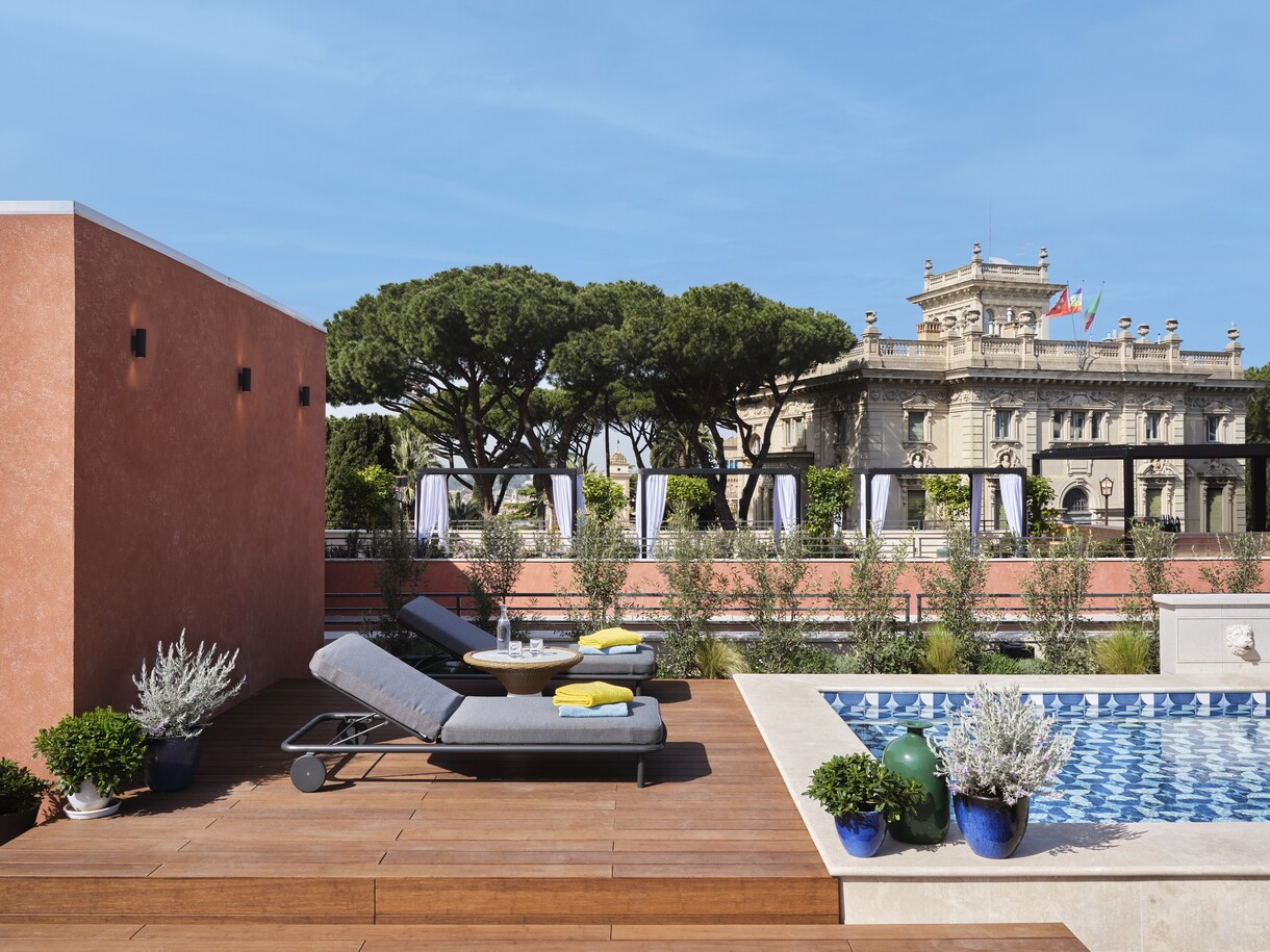 W Hotel Rome - Wet deck