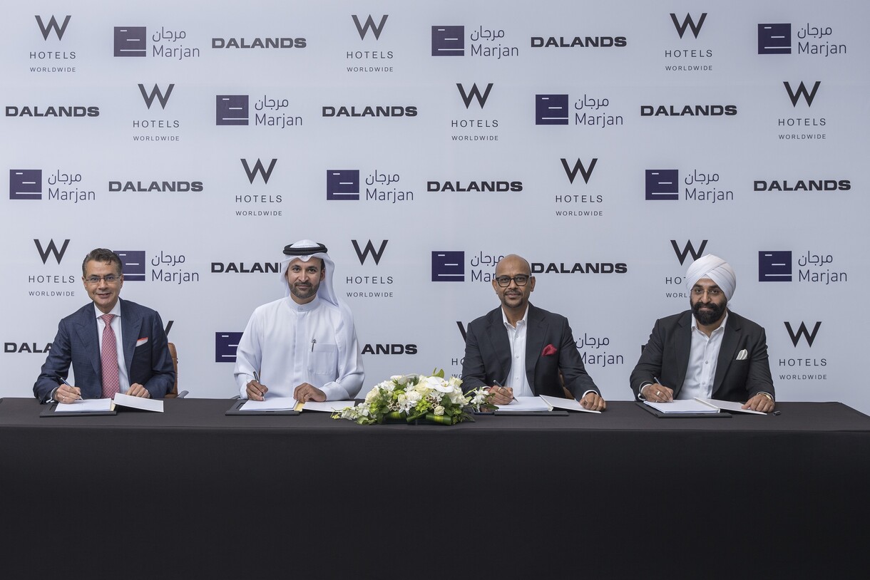 Signing Ceremony for W Al Marjan Island