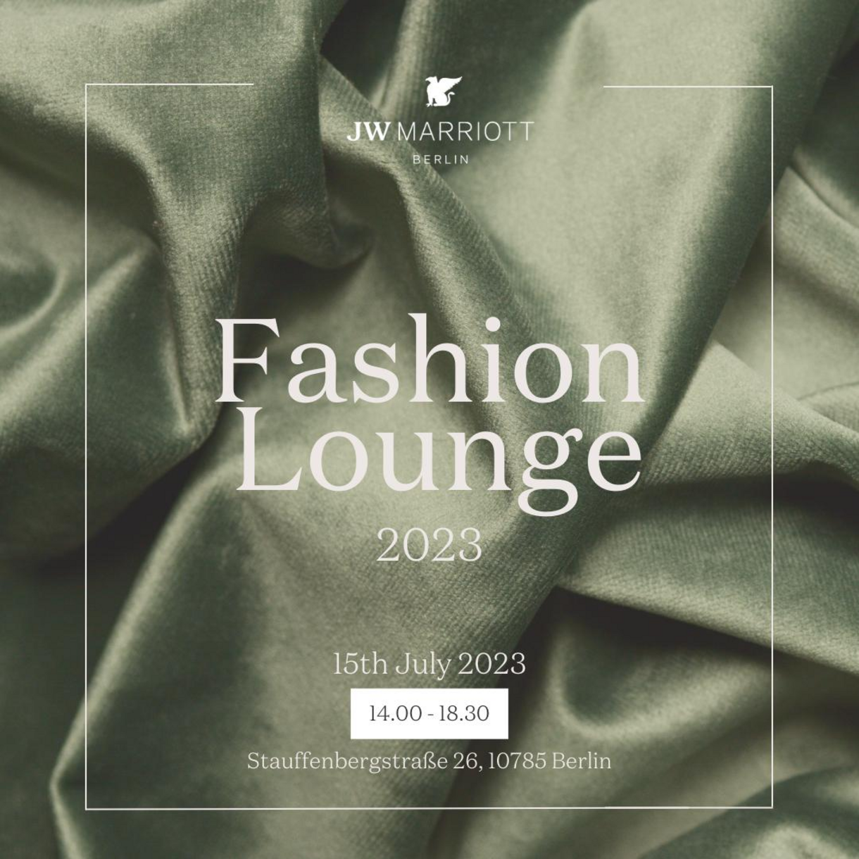 JW Marriott Berlin, Fashion Lounge 2023