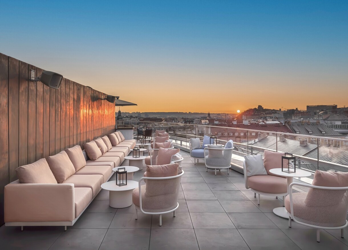 Rooftop, W Prague, Czech Republic