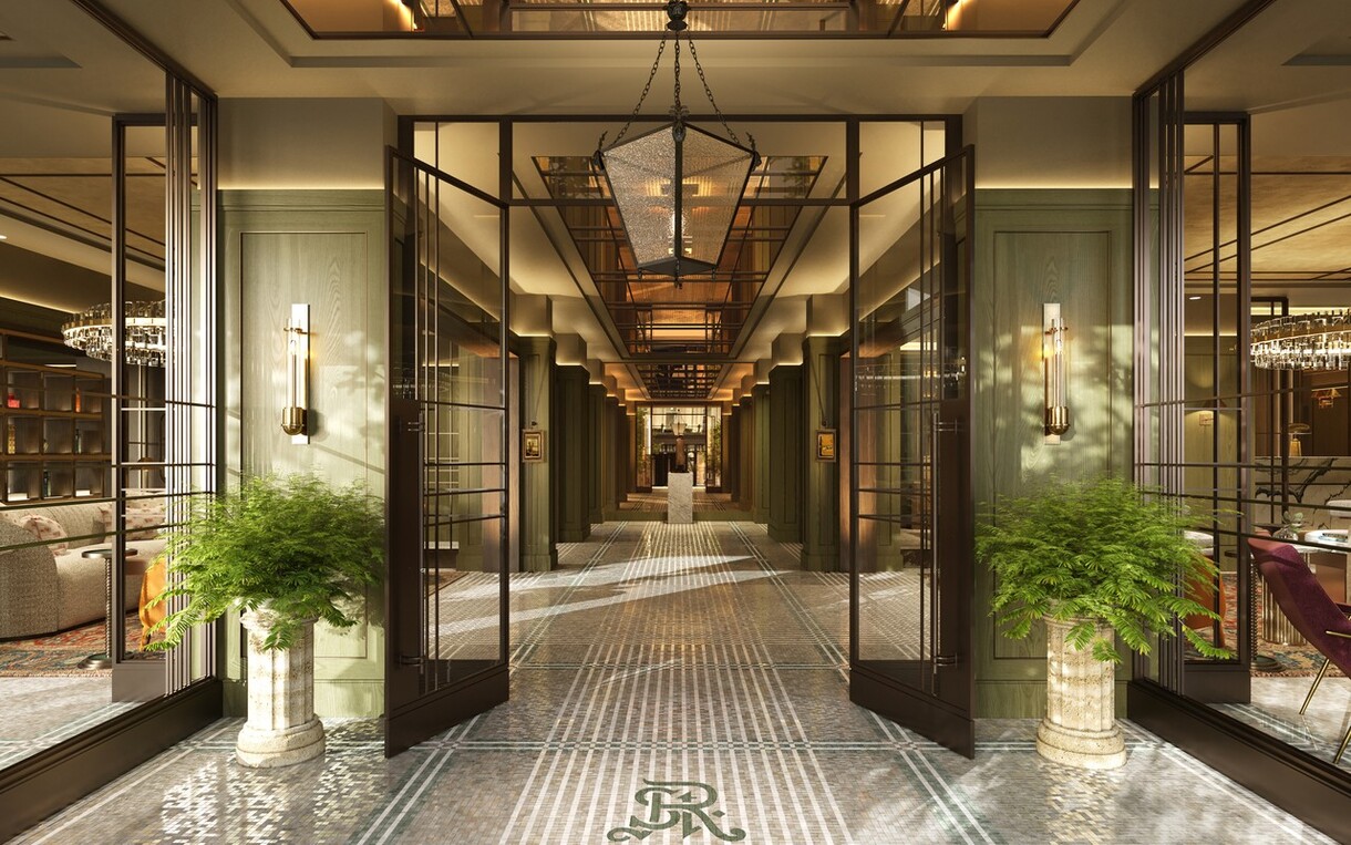 The St Regis London Lobby - RENDER