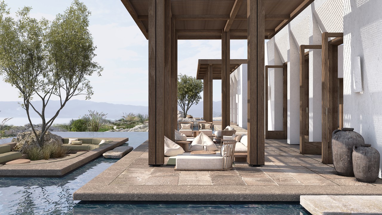 JW Marriott Crete, Hauptgebäude