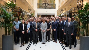 Anthony Capuano during his visit to JW Marriott Istanbul Bosphorus