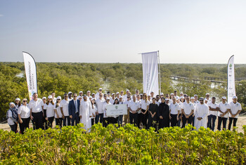 Final Plantation for the Etihad Marriott Mangrove Forest