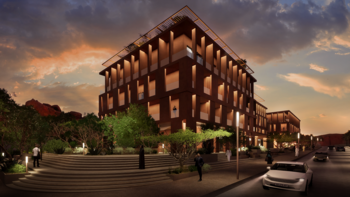 Rendering of the Autograph Collection Hotel in AlUla