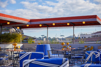 Paparazzo Rooftop and Bar - Le Meridien Visconti Rome .Daily rooftop