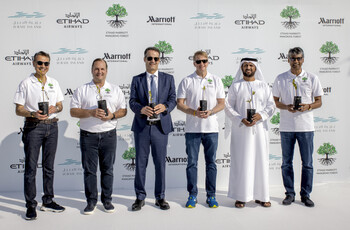 Leaders from Etihad Airways, Marriott Internatiional and Jubail