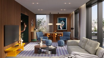 W Milan - Extreme Wow Suite - Living