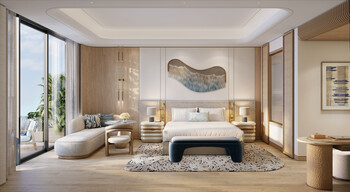 Render of The Luxury Collection in Ras Al Khaimah - Guestroom