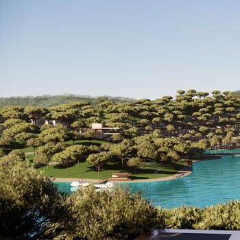 Render of The St. Regis Karya Cove, Bodrum