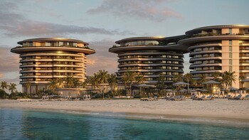 The Dubai Beach EDITION - Beach Front Render