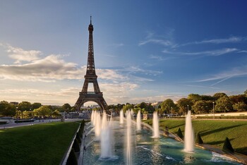 View of Eiffel Tower Paris