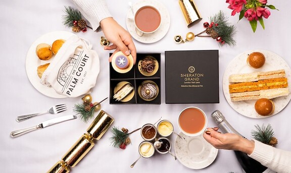 Tis the Season for Festive Favourites Sheraton Grand London Park Lane takes the lid off its ‘Selection Box Afternoon Tea